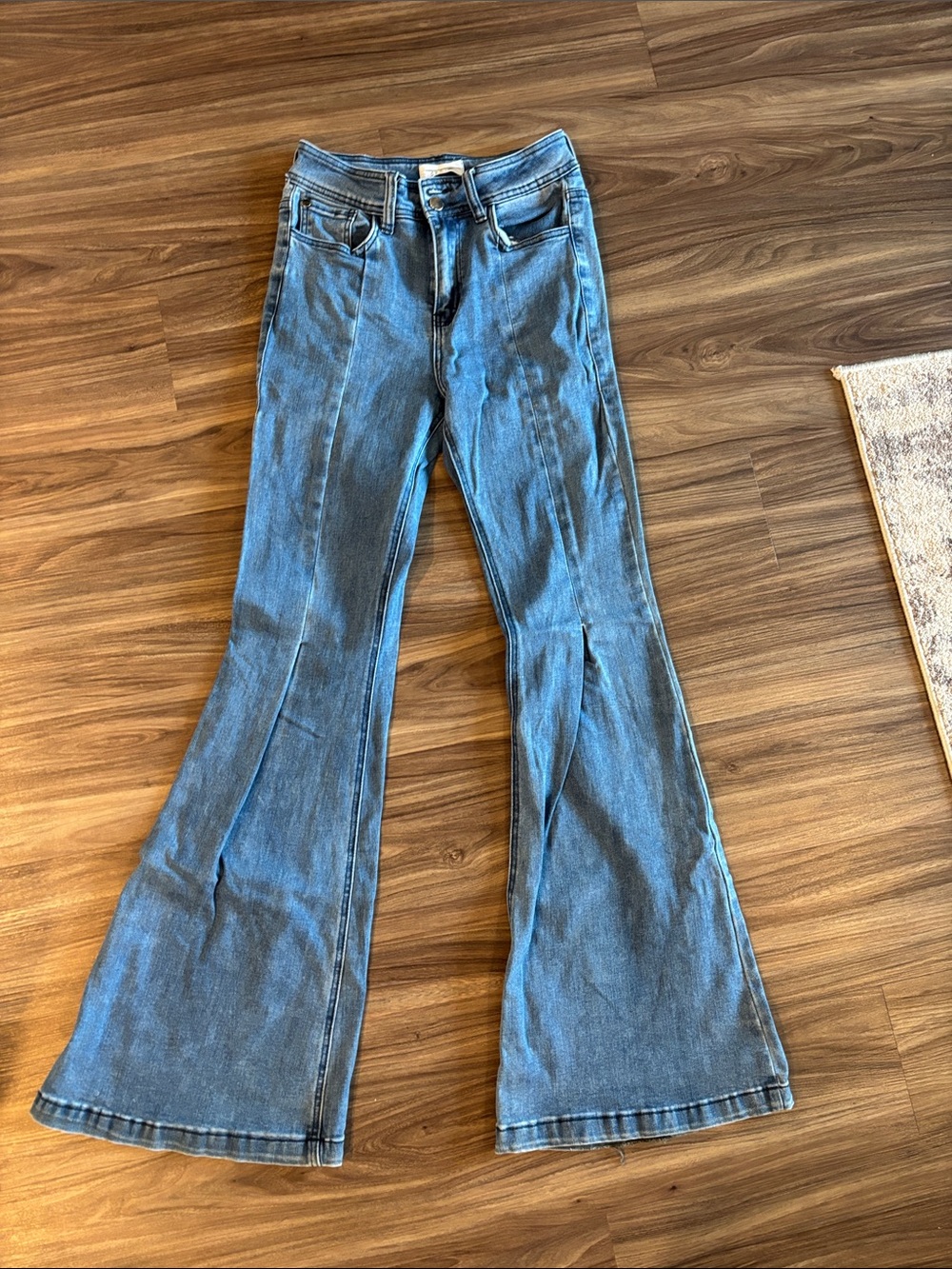 Women’s Blue Denim Flare Jeans - Classic Boot Cut
